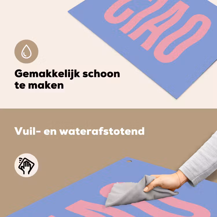 Ciao - Roze - Blauw - Golvend Inductie beschemer met haakjes klein -ky-schoon-nl