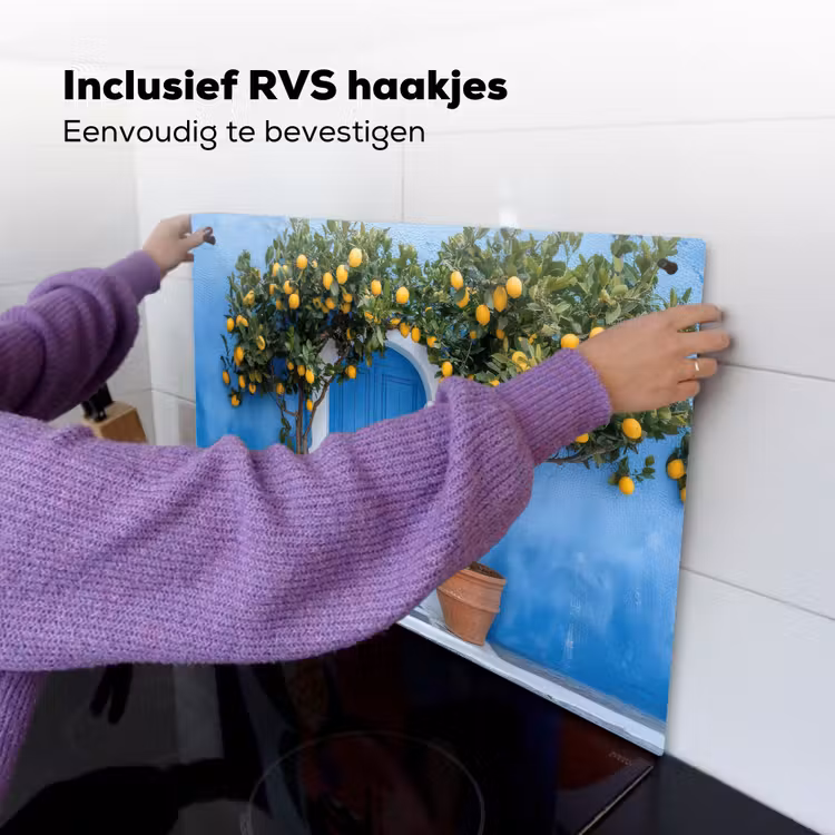 Citroenbomen - Geel - Deur - Potten Inductie beschemer met haakjes klein -ky-ophangen-nl