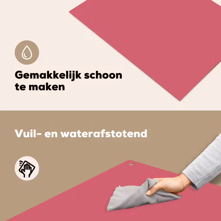 Crimson - Rose - Roze Inductie beschemer met haakjes klein 777 -ky-schoon-nl