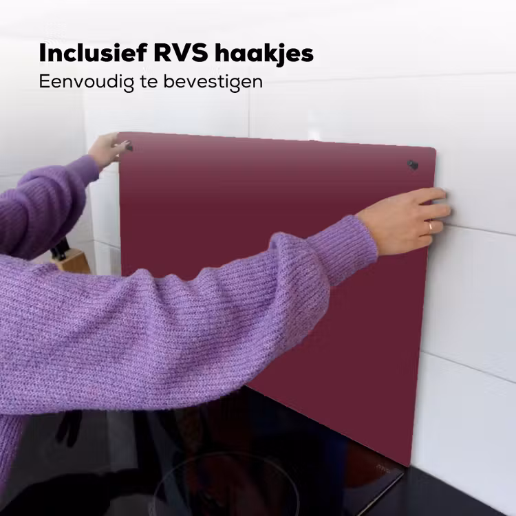 Deep - Plum - Paars Inductie beschemer met haakjes klein 777 -ky-ophangen-nl