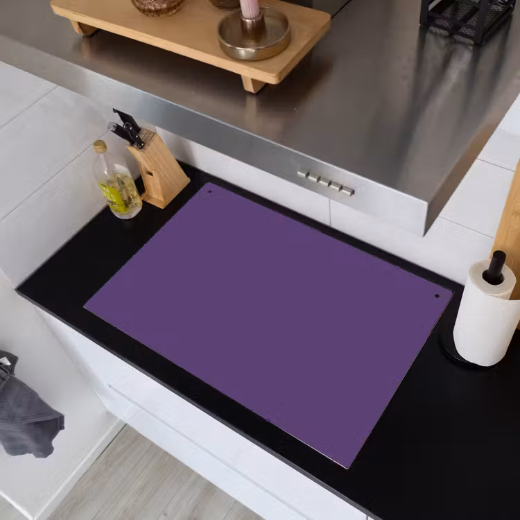 Deep - Plum - Paars Inductie beschemer met haakjes klein 777 -sfeer1