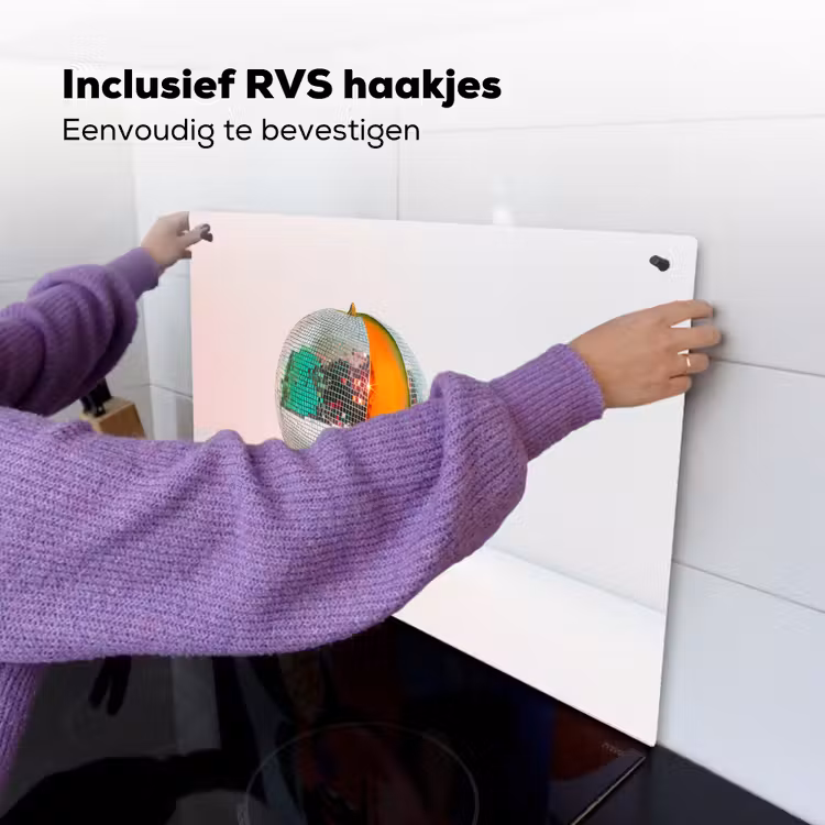 Disco - Discobal - Meloen - Pastel Inductie beschemer met haakjes klein -ky-ophangen-nl