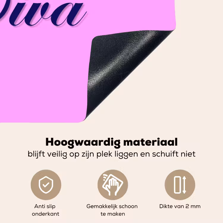 Diva - Lip - Panterprint - Roze Inductie beschemer met haakjes klein -ky-onderkant-nl