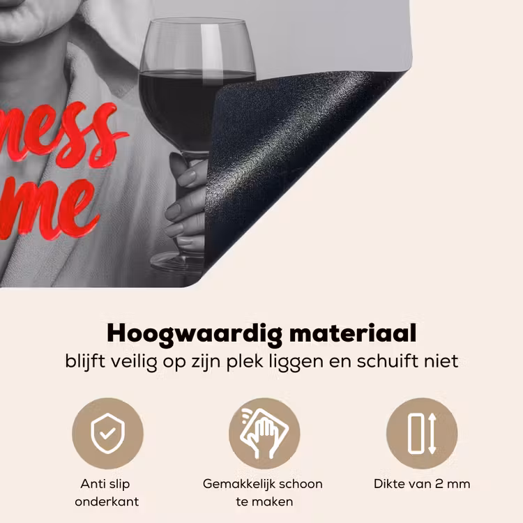 Don't mess with me - Wijn - Vrouw - Sigaret Inductie beschemer met haakjes klein -ky-onderkant-nl