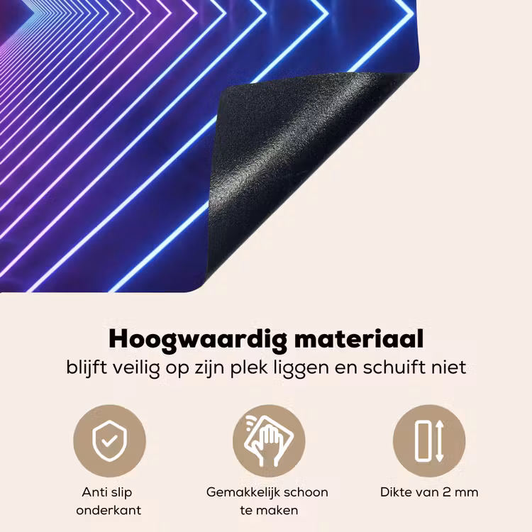 Driedimensionaal - Tunnel - Ruimte Inductie beschemer met haakjes klein -ky-onderkant-nl