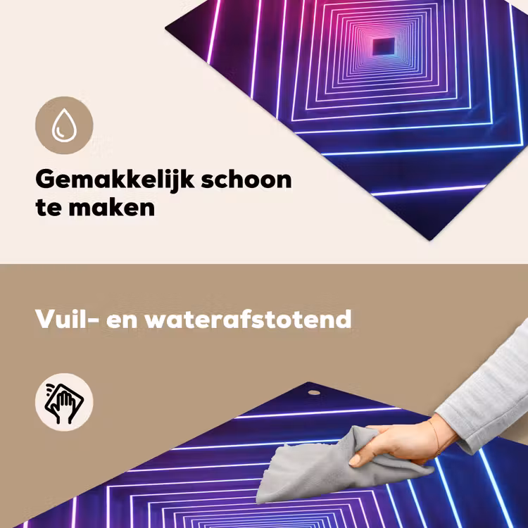 Driedimensionaal - Tunnel - Ruimte Inductie beschemer met haakjes klein -ky-schoon-nl