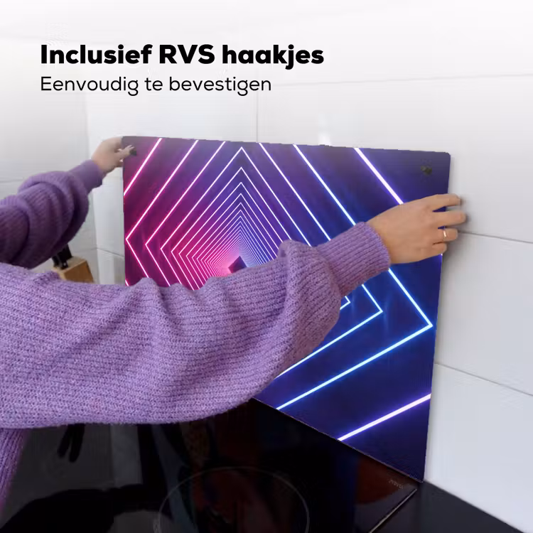 Driedimensionaal - Tunnel - Ruimte Inductie beschemer met haakjes klein -ky-ophangen-nl