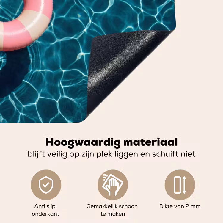 Drijvend - Zwemband - Water Inductie beschemer met haakjes klein -ky-onderkant-nl