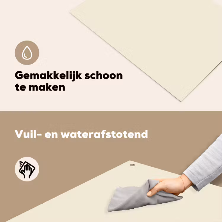 Drop - Delay - Nude Inductie beschemer met haakjes klein 777 -ky-schoon-nl