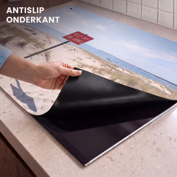 Duin - Bord - Kust - Landschap - Rood Inductie beschemer met haakjes klein -ky-onderkant-nl