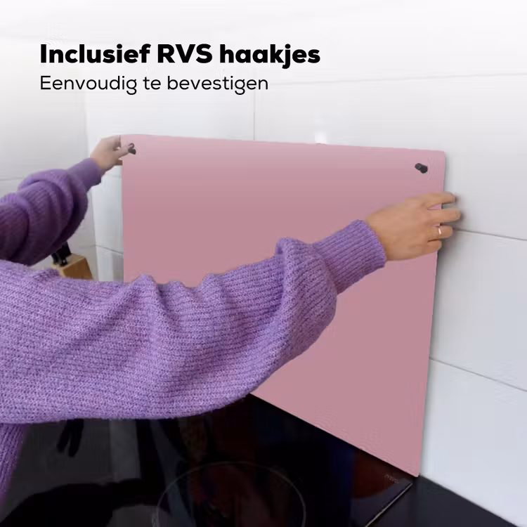 Dusty - Mauve - Paars Inductie beschemer met haakjes klein 777 -ky-ophangen-nl