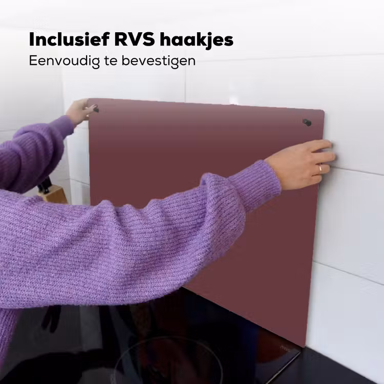 Dusty - Rose - Roze Inductie beschemer met haakjes klein 777 -ky-ophangen-nl