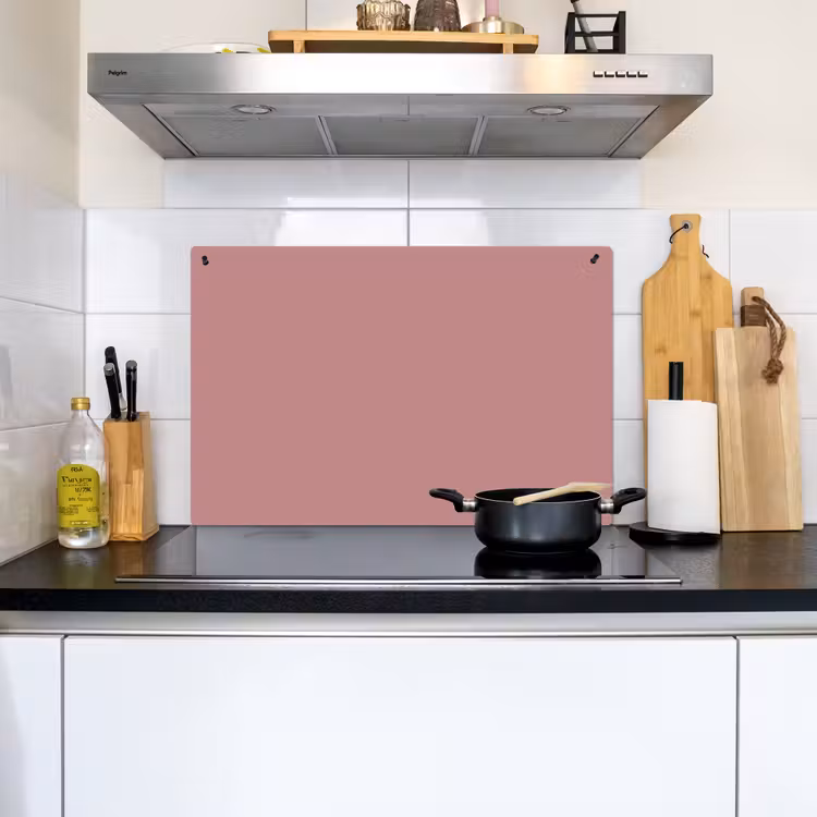 Dusty - Rose - Roze Inductie beschemer met haakjes klein 777 -sfeer2