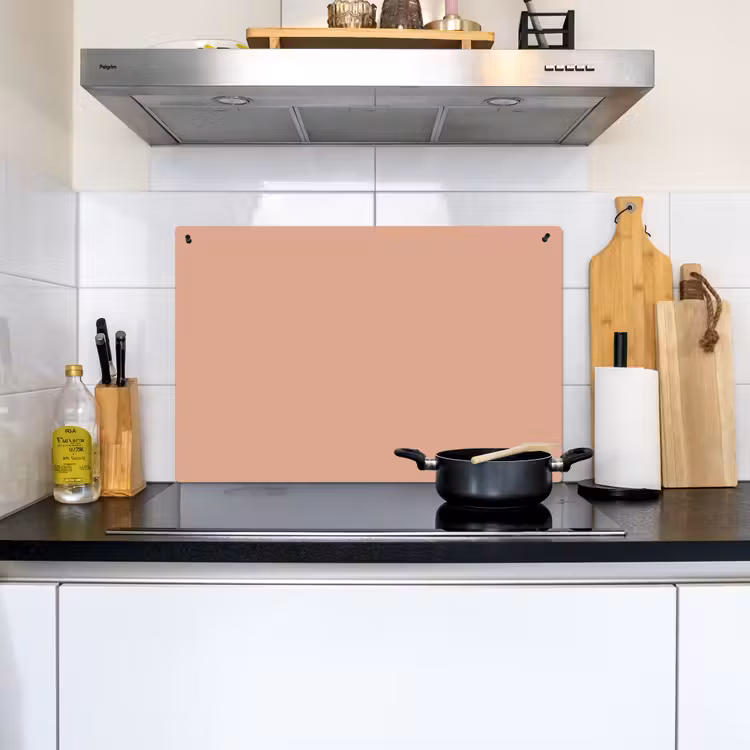 Dusty - Rose - Roze Inductie beschemer met haakjes klein 777 -sfeer2
