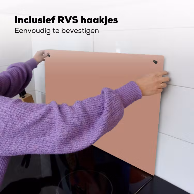 Earthy - Blusher - Roze Inductie beschemer met haakjes klein 777 -ky-ophangen-nl