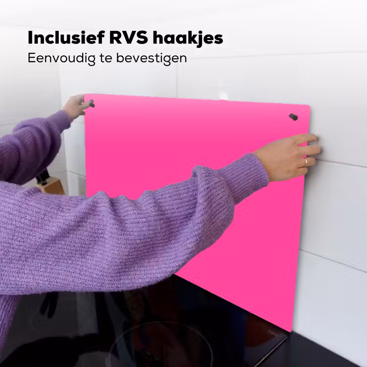 Electric - Magenta - Roze Inductie beschemer met haakjes klein 777 -ky-ophangen-nl