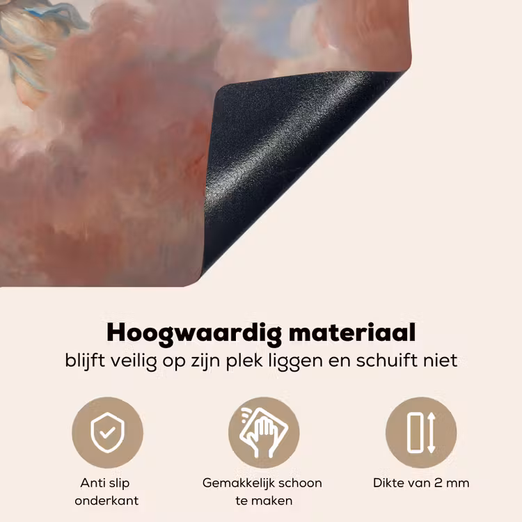 Engel - Pijl en boog - Mythologie - Klassiek Inductie beschemer met haakjes klein -ky-onderkant-nl