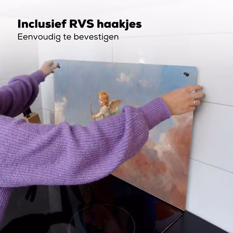 Engel - Pijl en boog - Mythologie - Klassiek Inductie beschemer met haakjes klein -ky-ophangen-nl