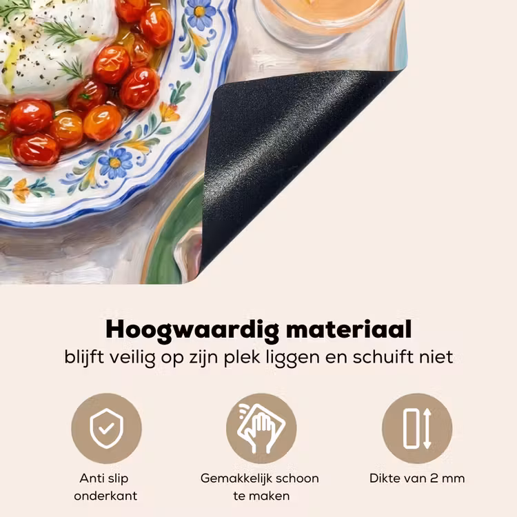 Eten - Tafel - Divers - Modern Inductie beschemer met haakjes klein -ky-onderkant-nl