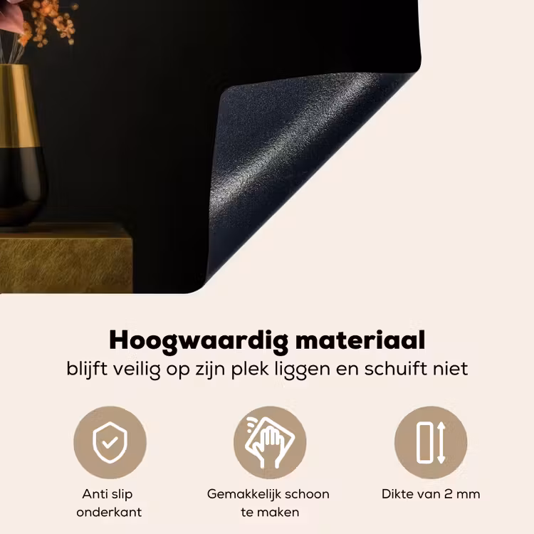 Exotisch - Boeket - Vaas - Goud Inductie beschemer met haakjes klein -ky-onderkant-nl