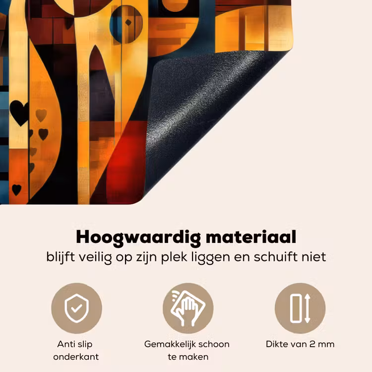 Figuren - Abstract - Symbolen Inductie beschemer met haakjes klein -ky-onderkant-nl