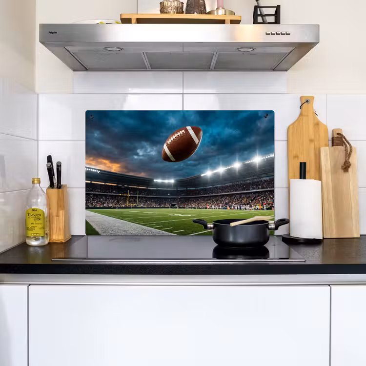 Football - Bal - Stadion - Sport Inductie beschemer met haakjes klein -sfeer2