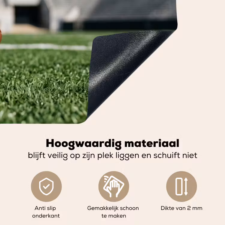 Football - Veld - Stadion - Sport Inductie beschemer met haakjes klein -ky-onderkant-nl