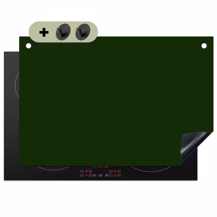 Forest - Green - Groen Inductie beschemer met haakjes klein 777 -3d