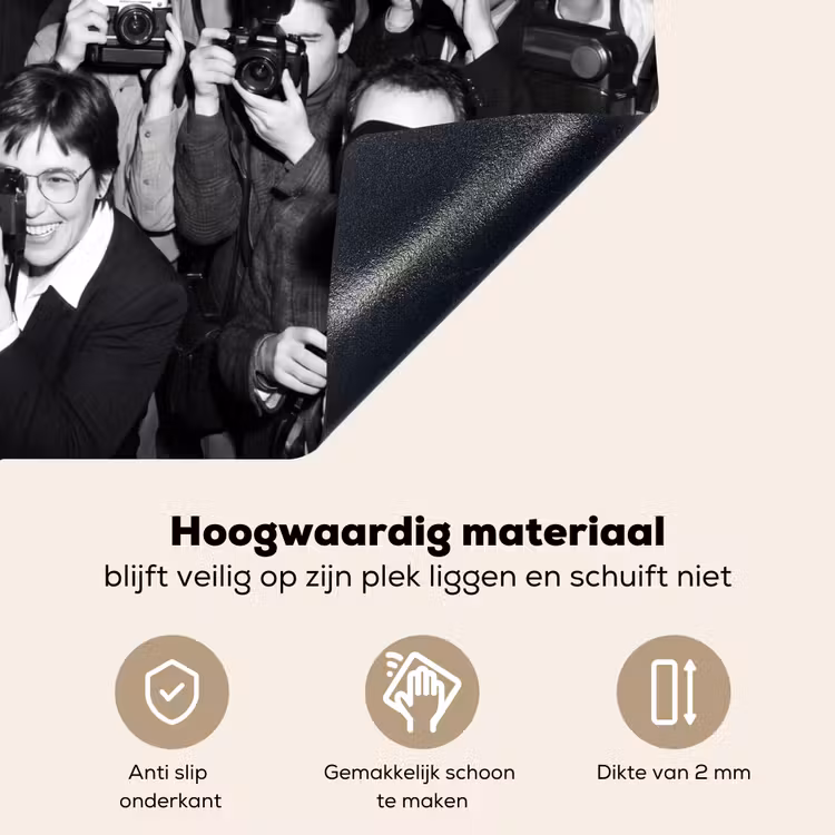 Fotografen - Menigte - Flitsers - Journalistiek Inductie beschemer met haakjes klein -ky-onderkant-nl
