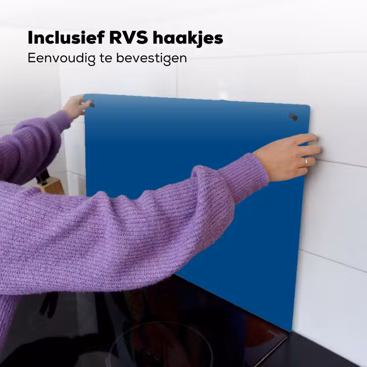 Free - Groove - Blauw Inductie beschemer met haakjes klein 777 -ky-ophangen-nl