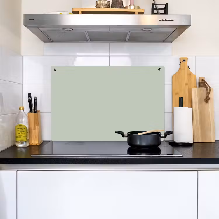 Frosted - Mint - Groen Inductie beschemer met haakjes klein 777 -sfeer2