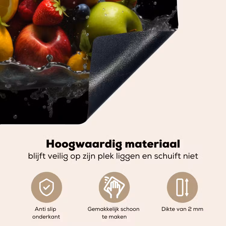 Fruit - Appel - Sinaasappel - Rode vruchten - Water Inductie beschemer met haakjes middel -ky-onderkant-nl