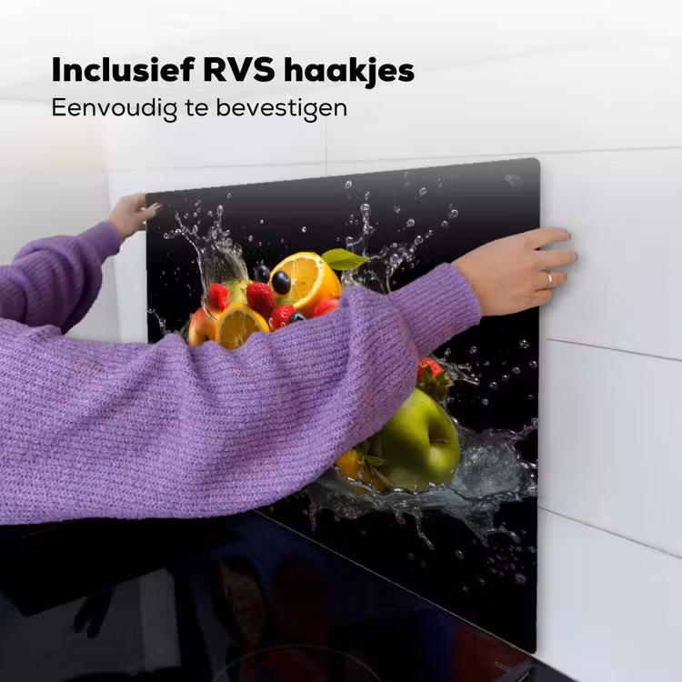 Fruit - Appel - Sinaasappel - Rode vruchten - Water Inductie beschemer met haakjes middel -ky-ophangen-nl
