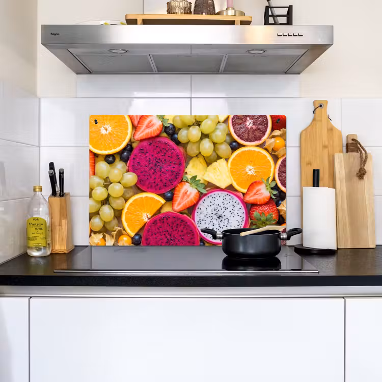 Fruit - Assortiment - Kleurrijk - Gezondheid Inductie beschemer met haakjes klein -sfeer2