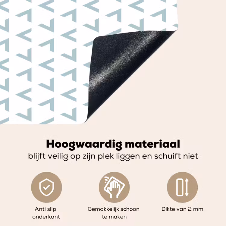 Geometrie - Patronen - Abstract Inductie beschemer met haakjes klein 777 -ky-onderkant-nl