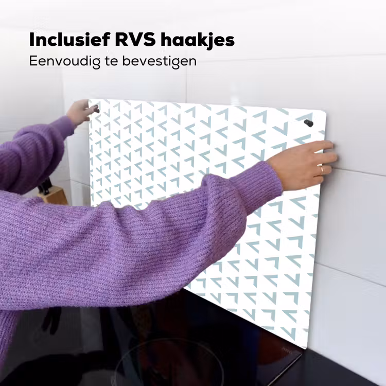 Geometrie - Patronen - Abstract Inductie beschemer met haakjes klein 777 -ky-ophangen-nl
