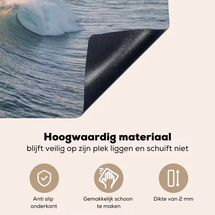 Golf - Zee - Water Inductie beschemer met haakjes klein -ky-onderkant-nl