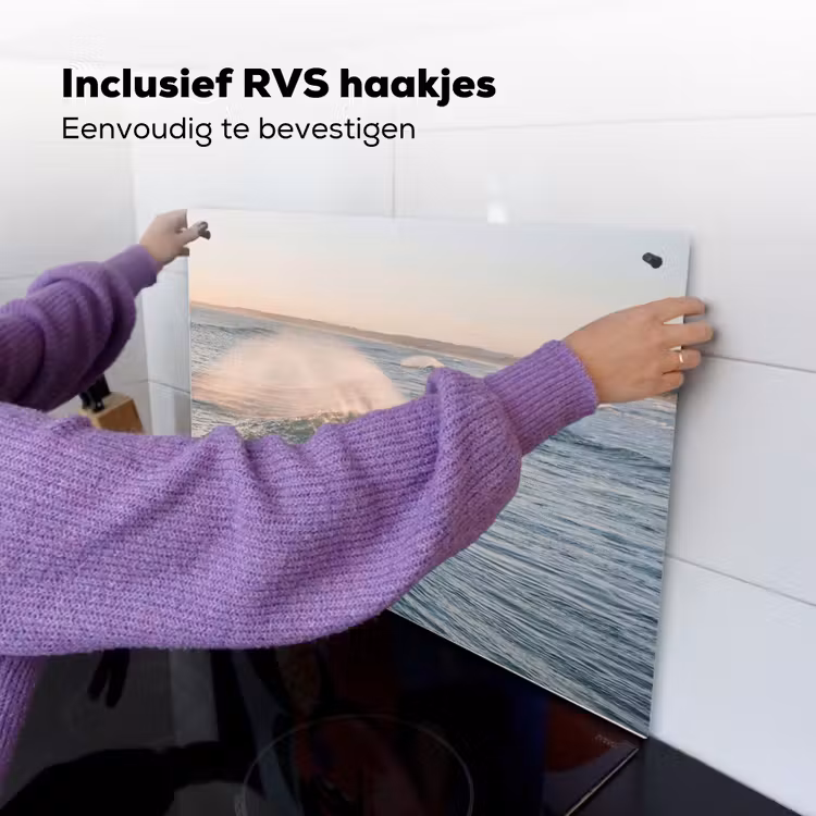 Golf - Zee - Water Inductie beschemer met haakjes klein -ky-ophangen-nl