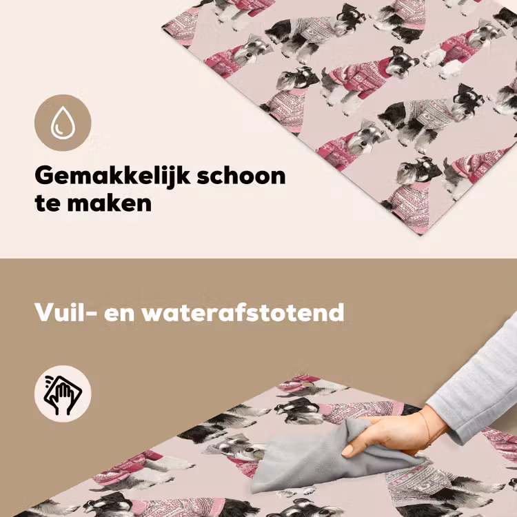 Honden - Truien - Rood Inductie beschemer met haakjes klein 777 -ky-schoon-nl