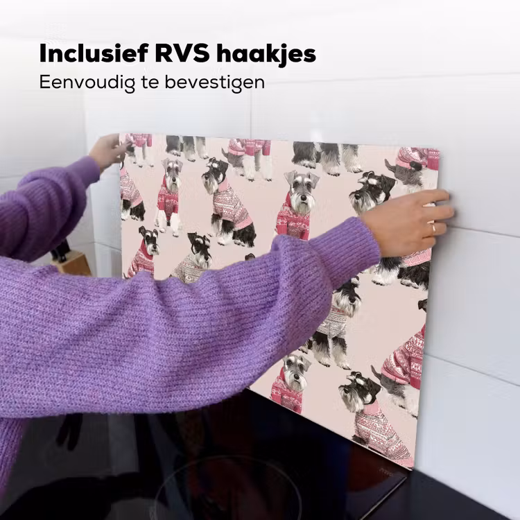 Honden - Truien - Rood Inductie beschemer met haakjes klein 777 -ky-ophangen-nl