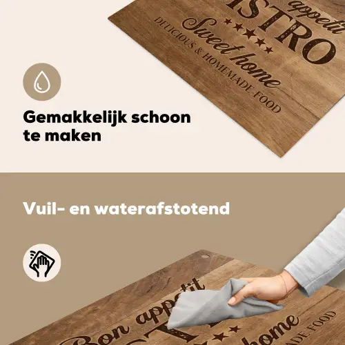 Huiselijke Bistro Beleving Inductie beschemer met haakjes middel -ky-schoon-nl
