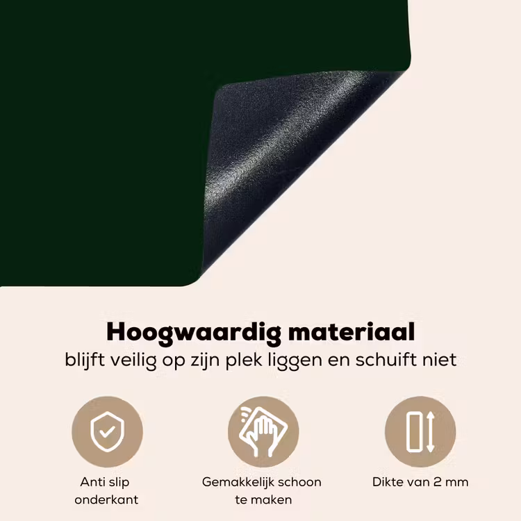 Illustratie - Mond - Donkergroen - Tekstwolkje Inductie beschemer met haakjes klein -ky-onderkant-nl