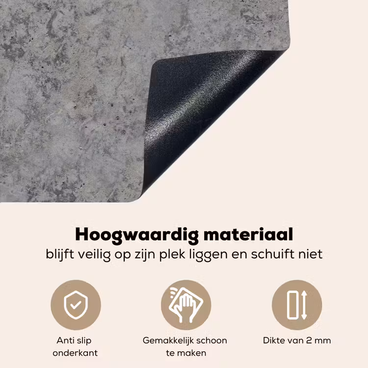 Industrieel - Beton - Patronen Inductie beschemer met haakjes klein 777 -ky-onderkant-nl