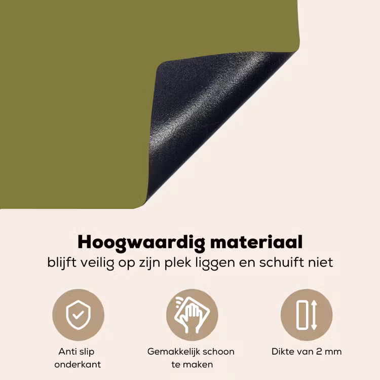 Juniper - Groen - Organisch Inductie beschemer met haakjes klein 777 -ky-onderkant-nl