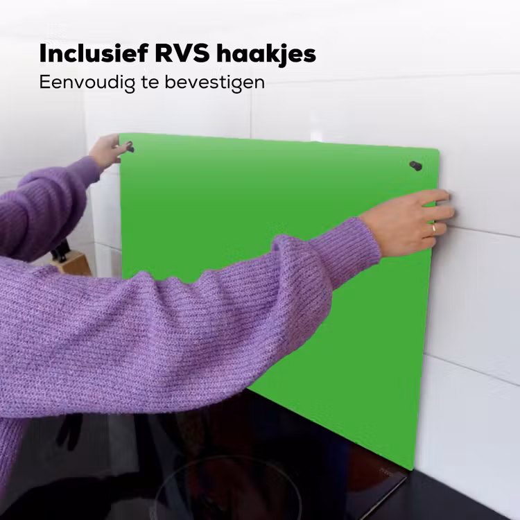 Kelly - Green - Groen Inductie beschemer met haakjes klein 777 -ky-ophangen-nl