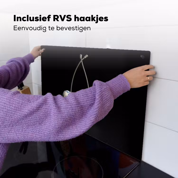 Kersen - Delfts blauw - Fruit Inductie beschemer met haakjes klein -ky-ophangen-nl