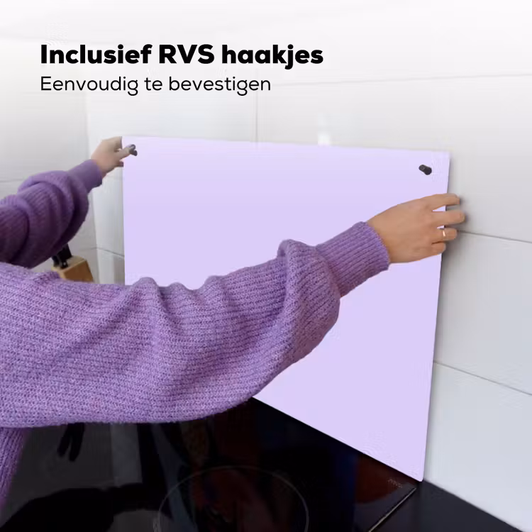 Light - Orchid - Paars Inductie beschemer met haakjes klein 777 -ky-ophangen-nl