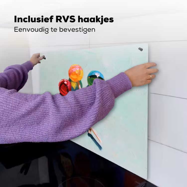 Lollys - Schaduw - Drie - Blauw Inductie beschemer met haakjes middel -ky-ophangen-nl