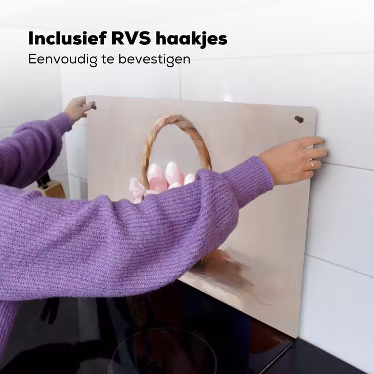 Mand - Eieren - Roze Inductie beschemer met haakjes klein -ky-ophangen-nl