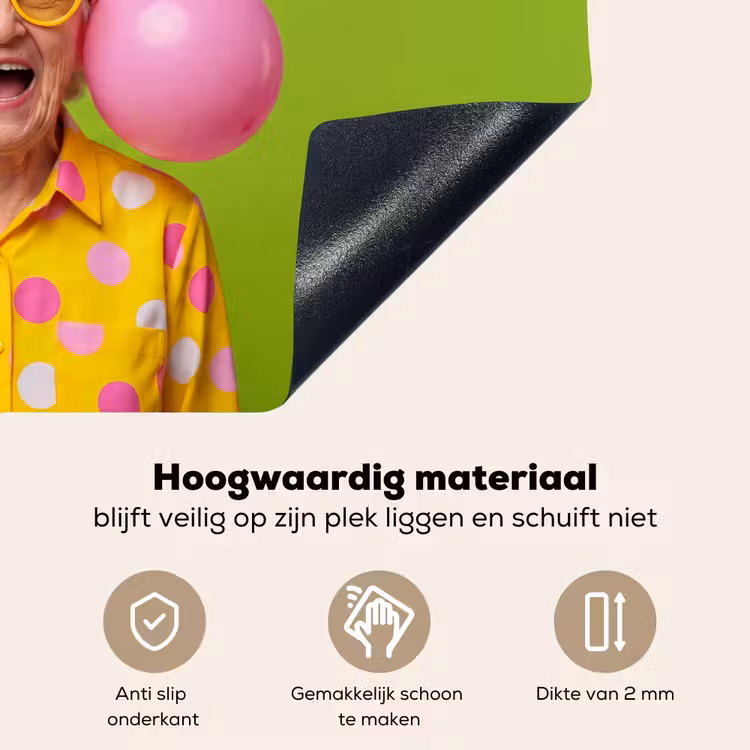 Mens - Ballonnen - Feest - Kleurrijk - Roze Inductie beschemer met haakjes klein -ky-onderkant-nl